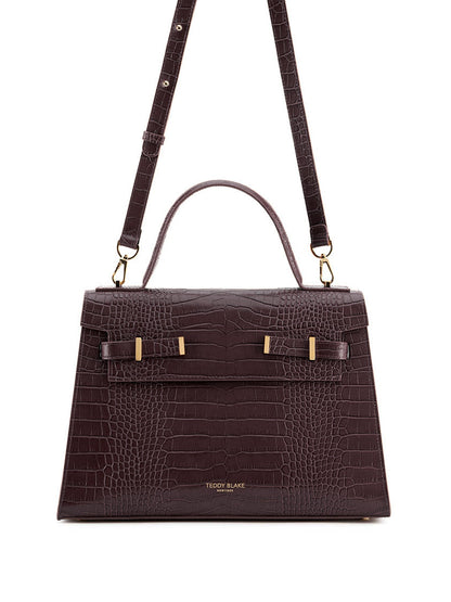 Ava Croco  14" - Mahogany Brown