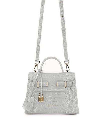Ava Croco  9" - Light Grey