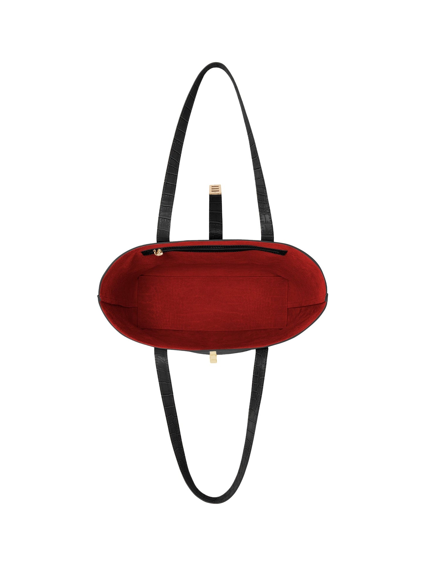Nina Croco 12" - Black&Red
