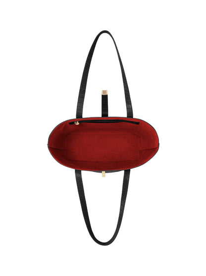 Nina Croco 12" - Black&Red
