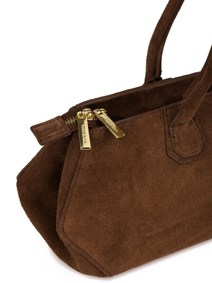 Vera Suede Elongated - Brown