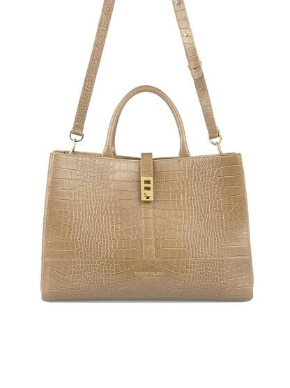 Lola Croco 15" - Light Beige