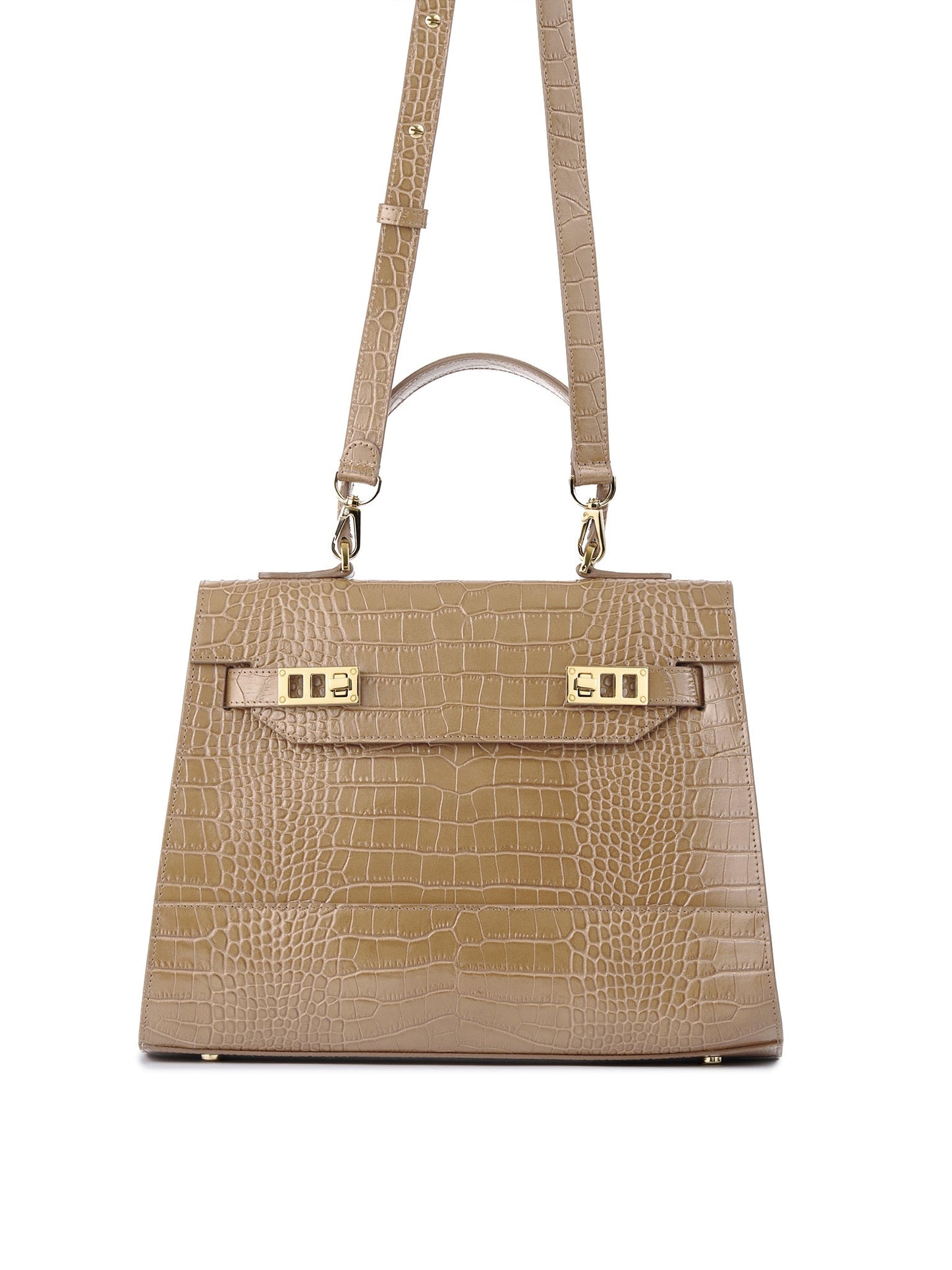 Kim Croco 14" - Light Beige