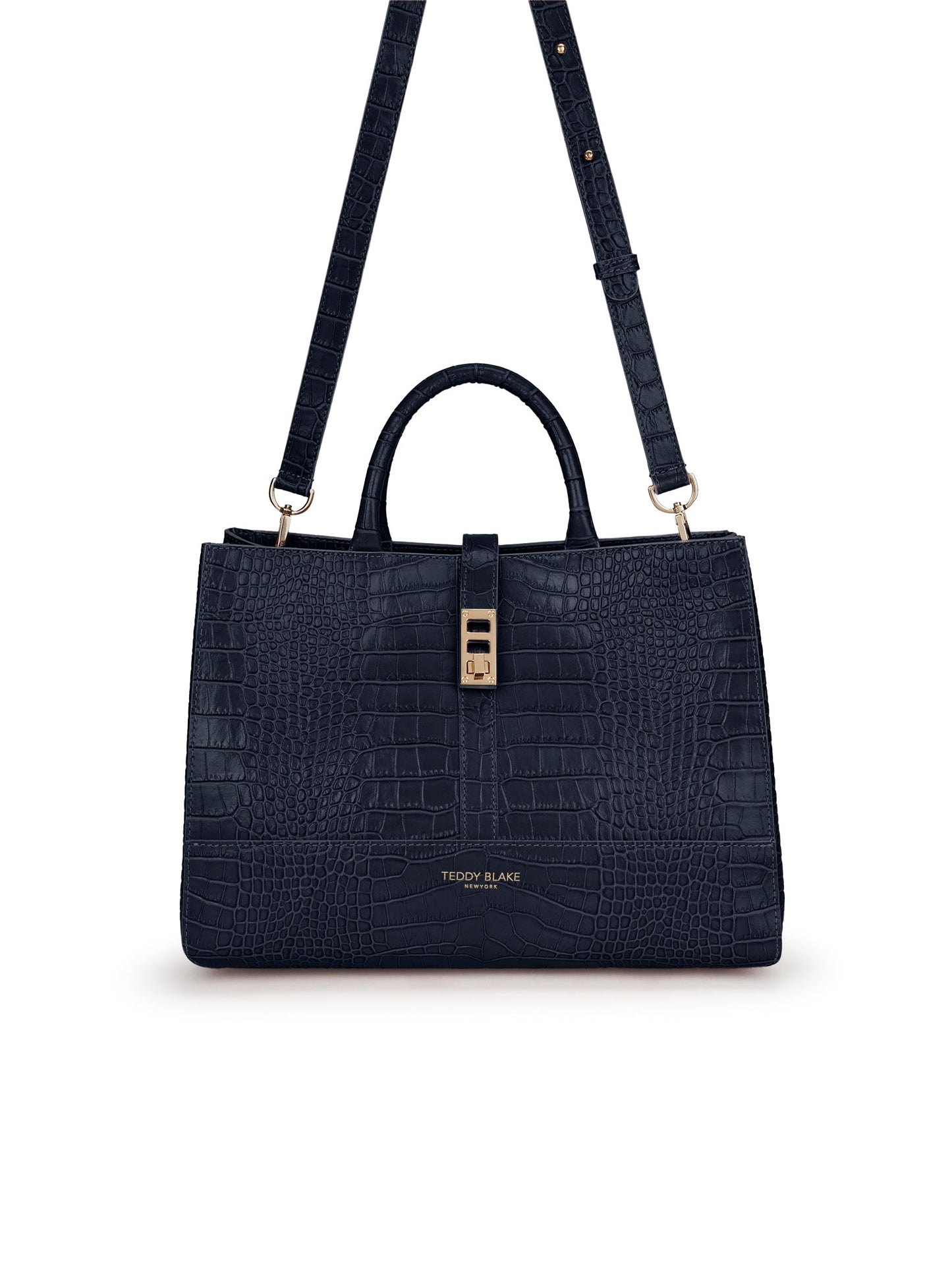 Lola Croco 12" - Blue Jeans