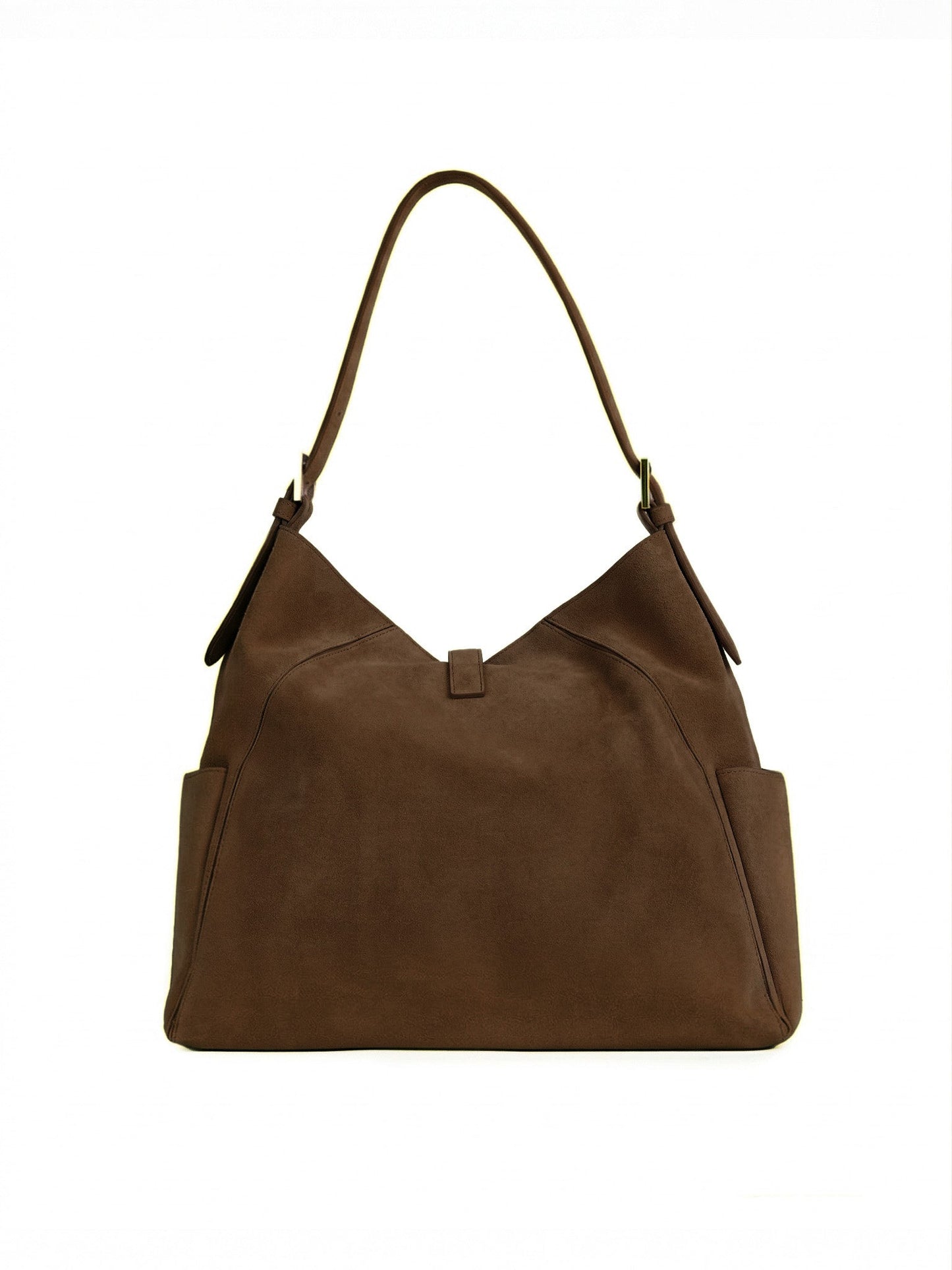 Amelia Suede 15" - Dark Brown