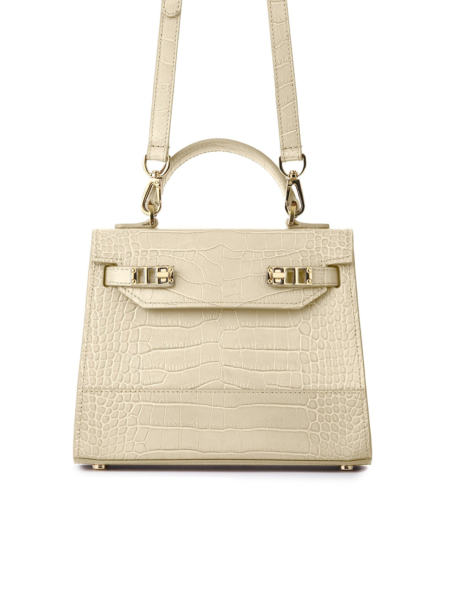 Kim Croco 9" - Cream