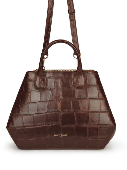 Vera Croco 14" - Dark Brown