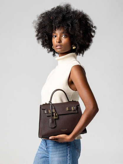 Ava  11" - Dark Brown