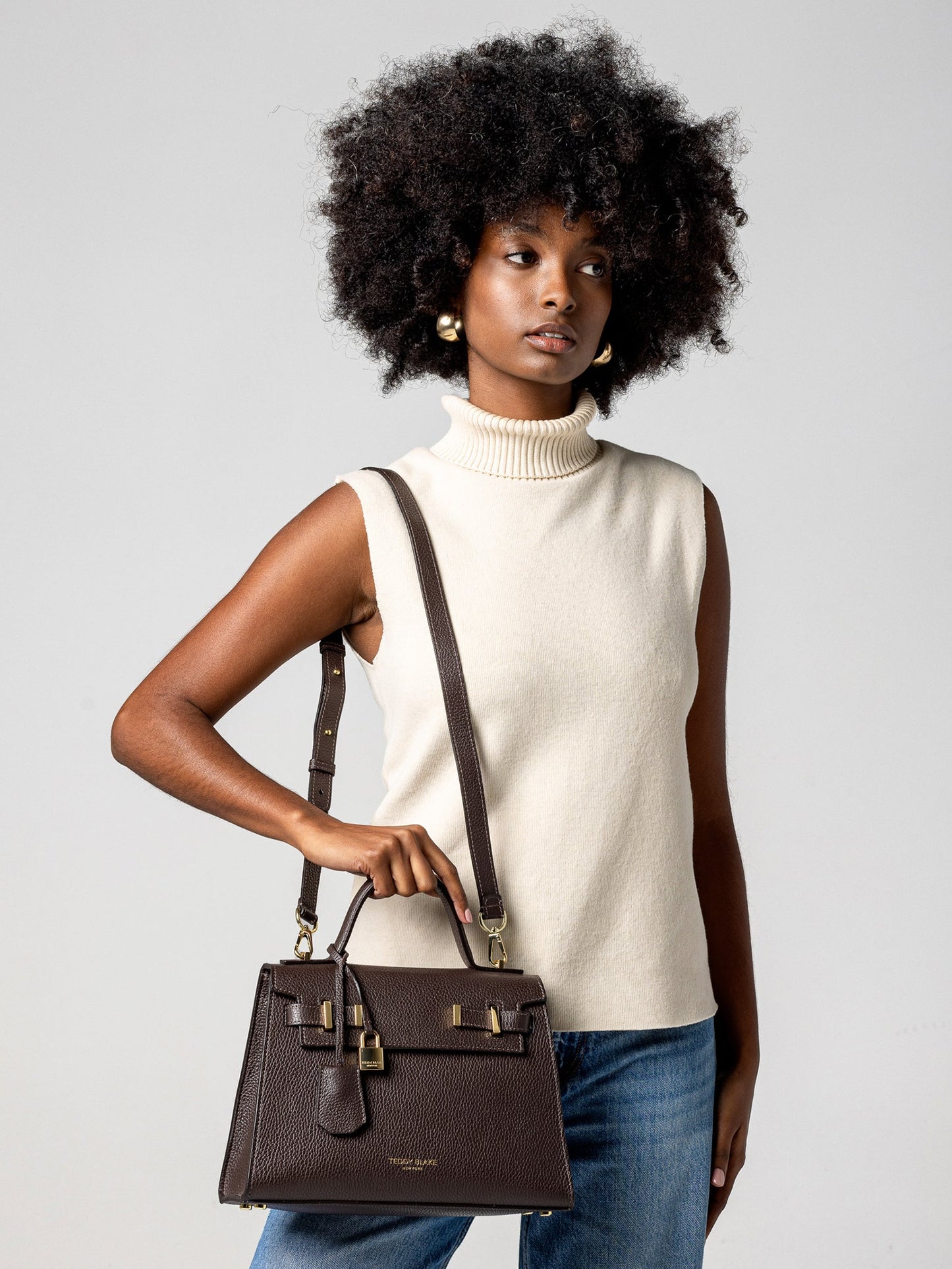 Ava  11" - Dark Brown