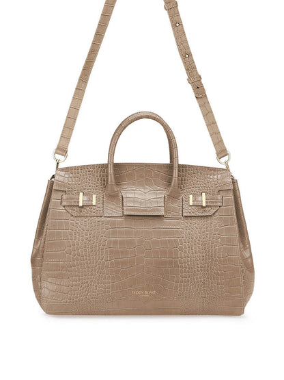 Gigi Croco  13" - Light Beige