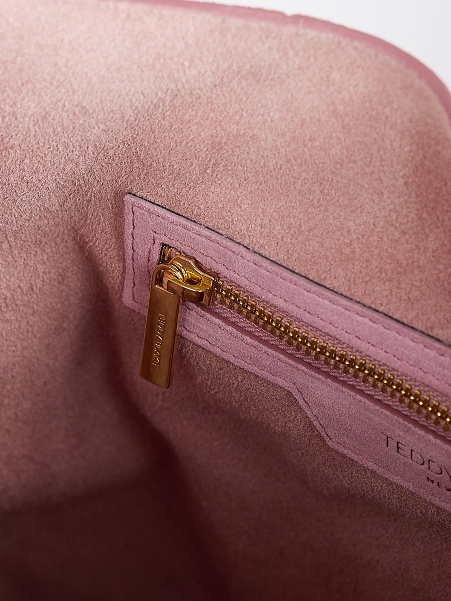 Amelia Suede 15" - Nude Pink