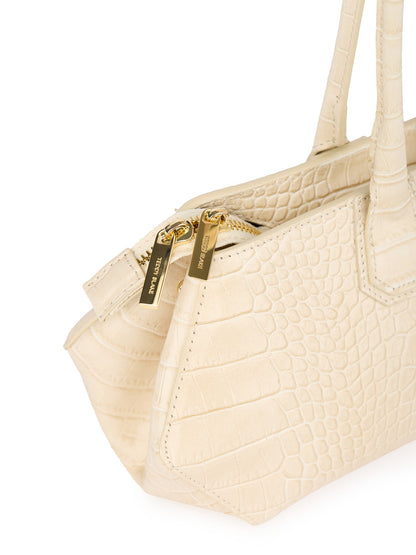 Vera Croco Elongated - Cream