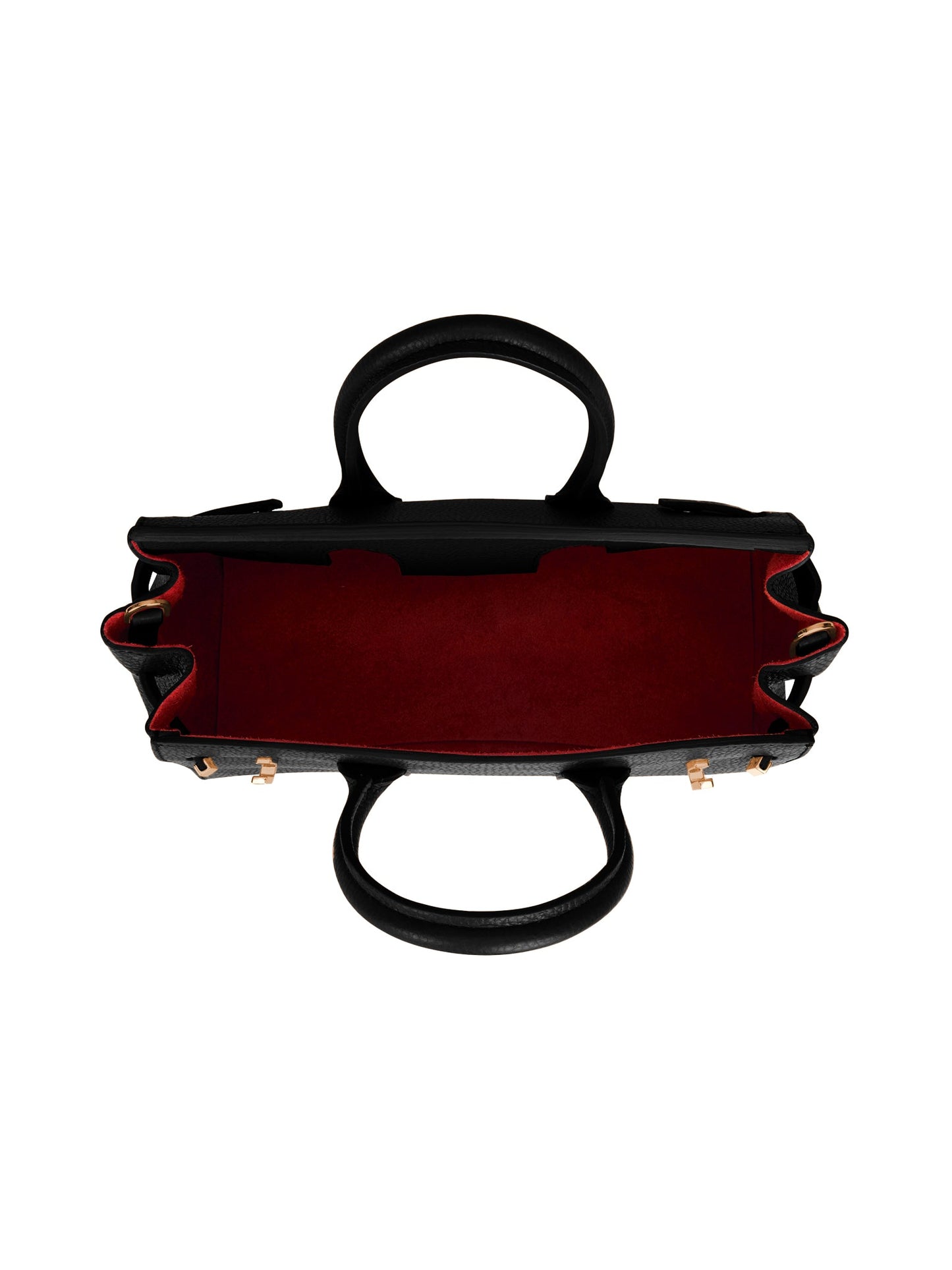 Gigi Stampato 11" - Black&Red