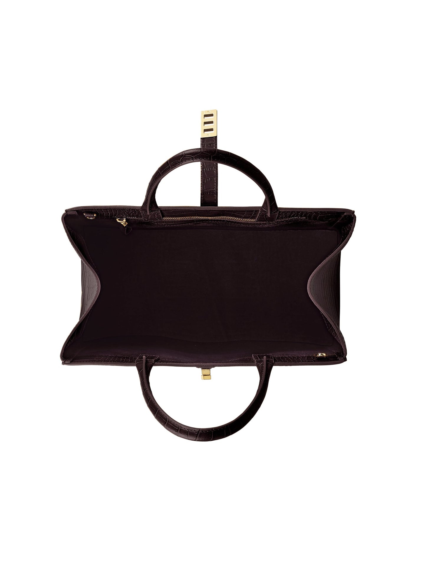 Lola Croco 15" - Mahogany Brown
