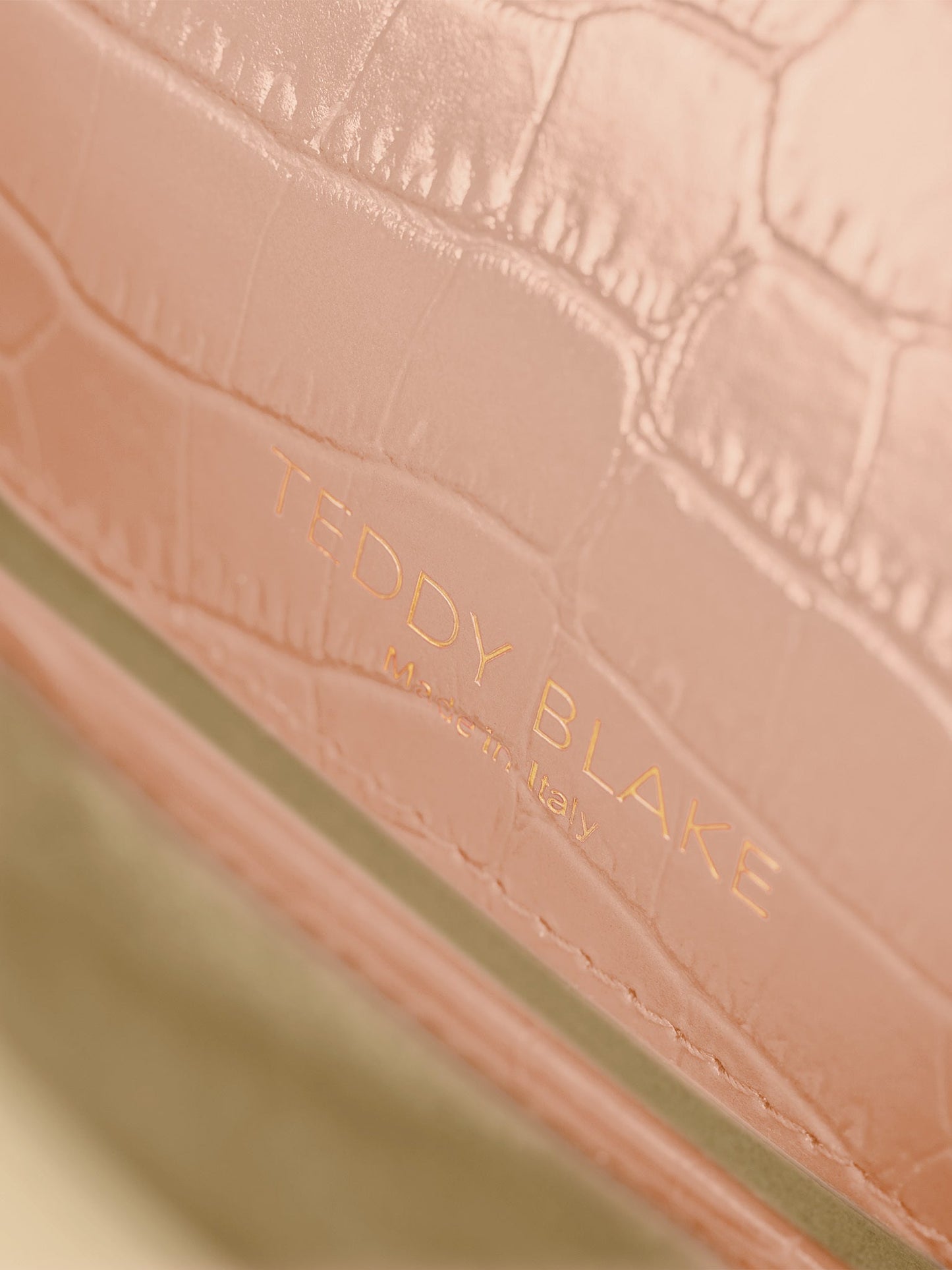 Kim Croco 9" - Nude Pink