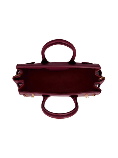 Gigi Stampato  11" - Dark Red