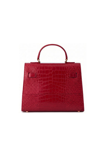 Kim Croco 11" - Dark Red