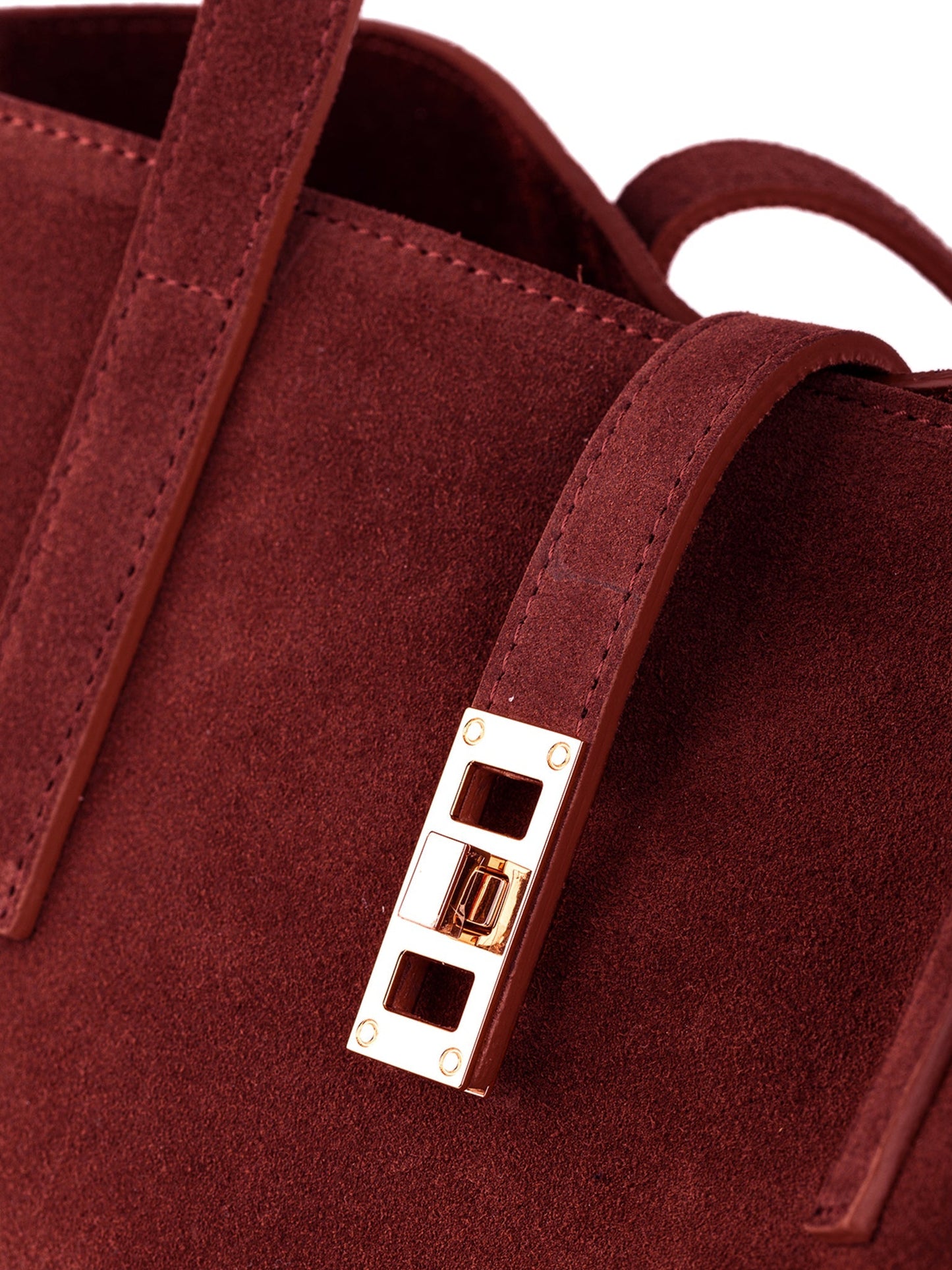 Nina Suede 12" - Dark Red