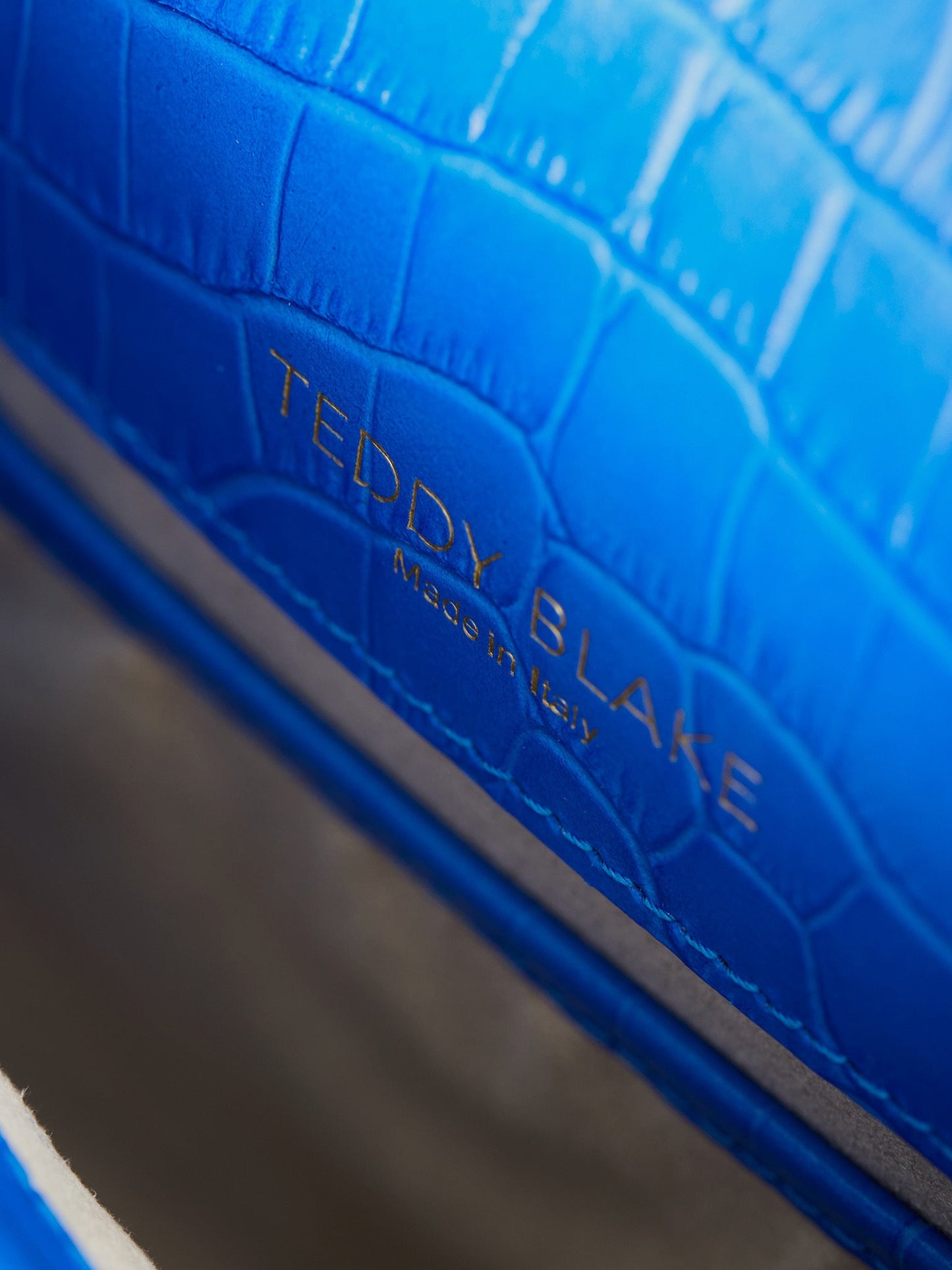 Kim Croco 9" - Royal Blue