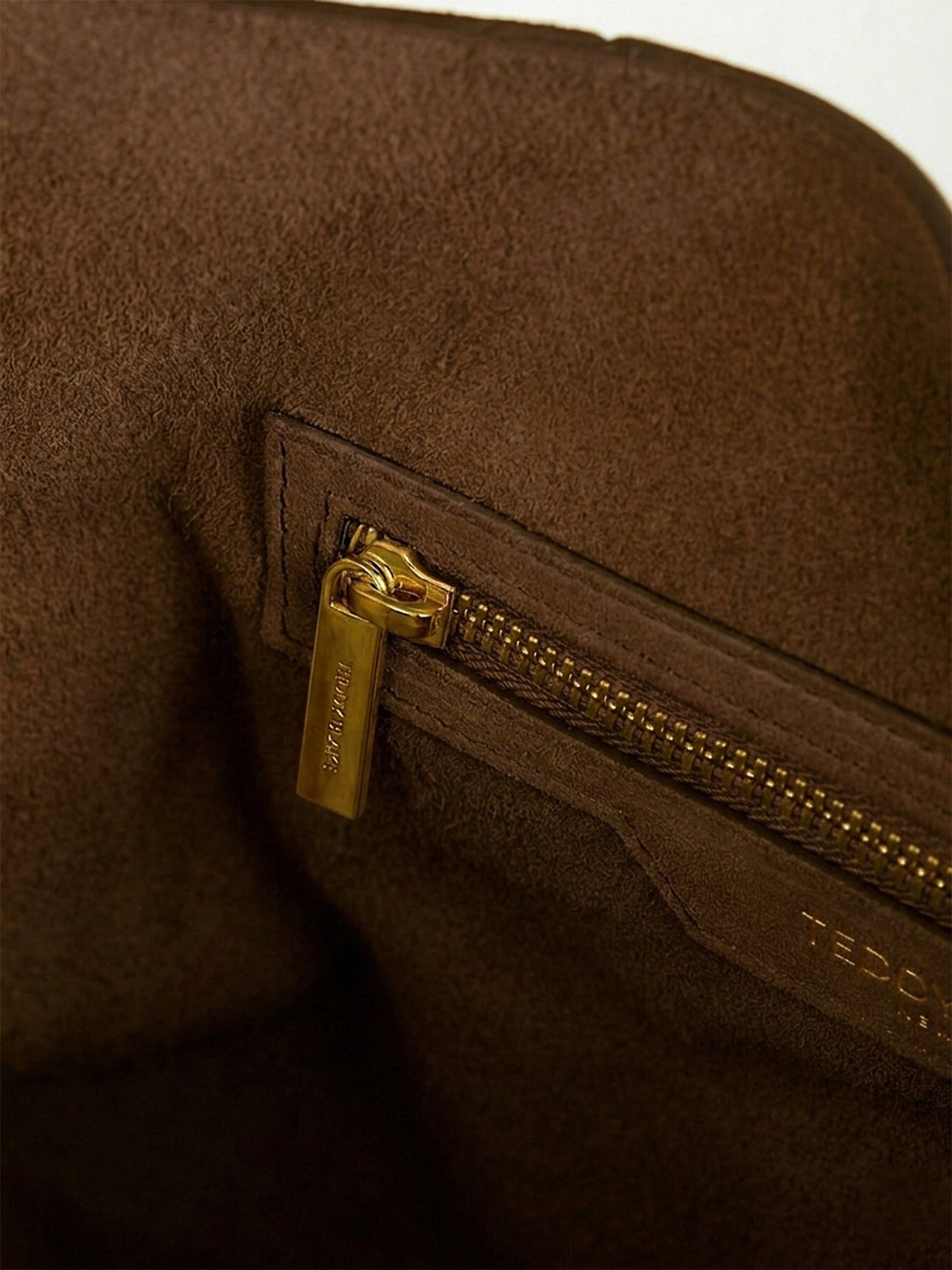 Amelia Suede 15" - Dark Brown
