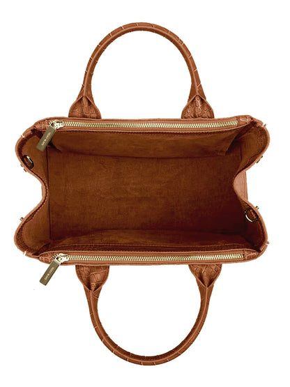 Bella Croco 12" - Camel Brown