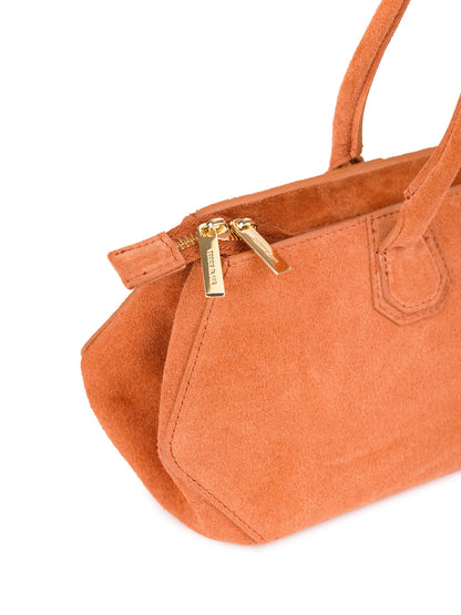 Vera Suede Elongated - Light Orange