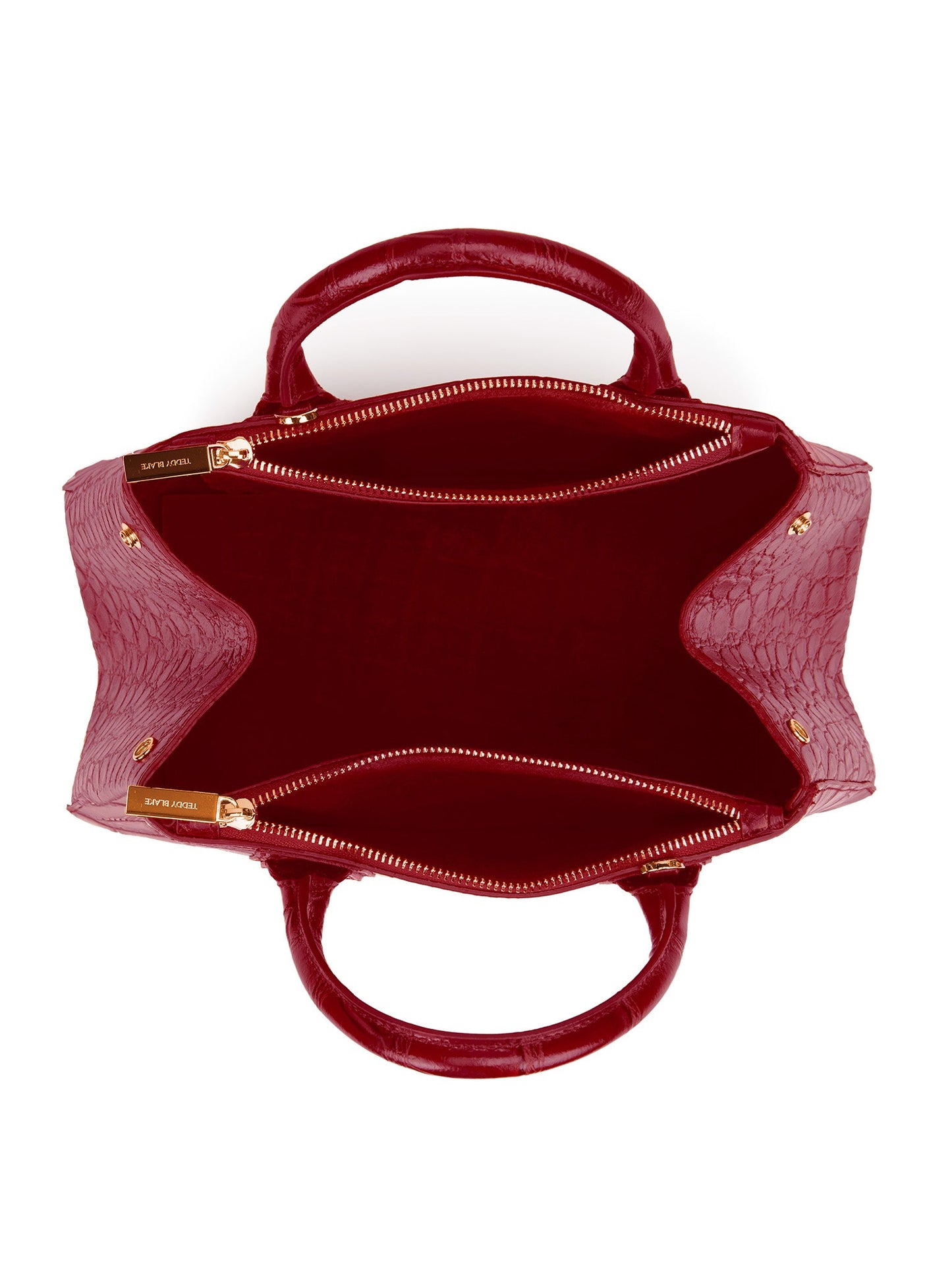 Vera Croco 14" - Dark Red