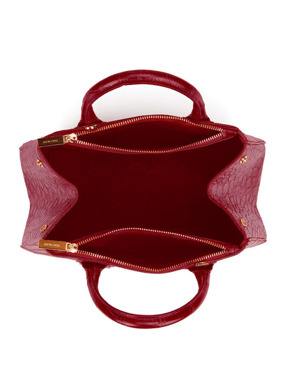 Vera Croco 14" - Dark Red