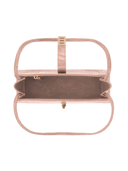 Dana Croco 11" - Nude Pink