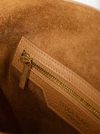 Amelia Stampato 15" - Light Camel