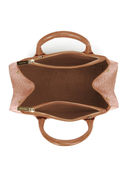 Vera Croco 14" - Dark Blush