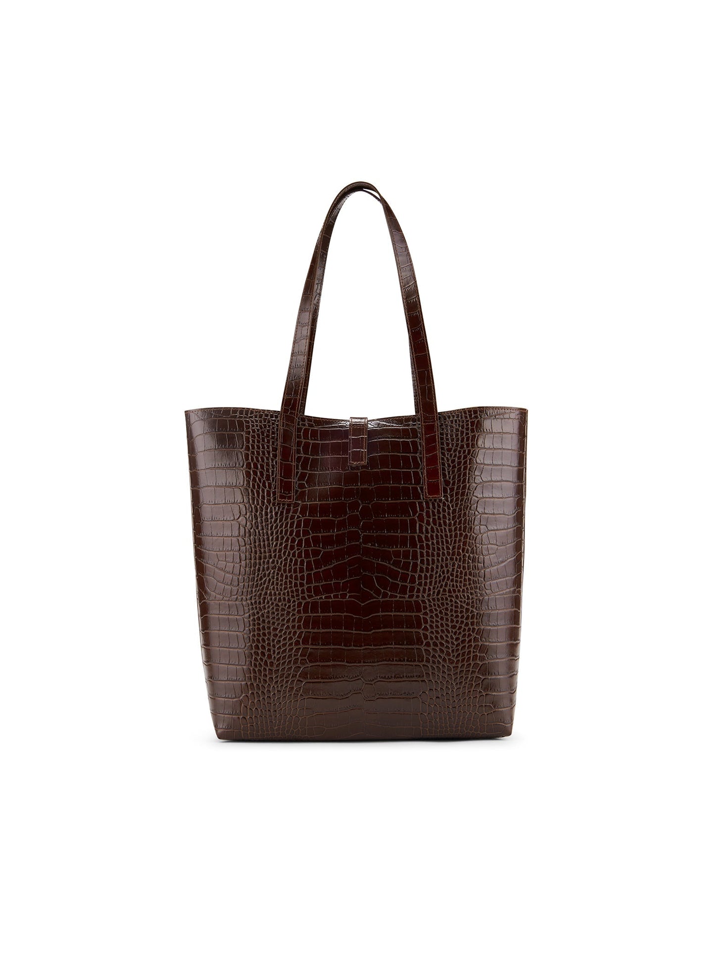 Nina Croco 12" - Dark Brown