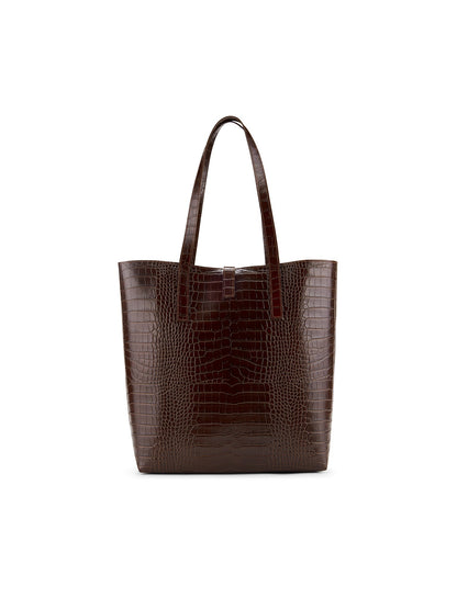 Nina Croco 12" - Dark Brown