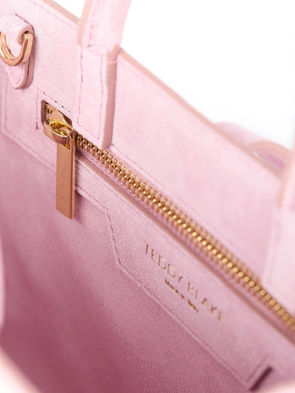 Lola Suede 10" - Nude Pink