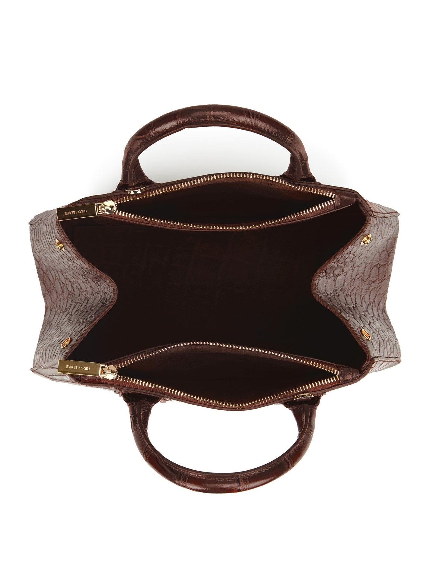 Vera Croco 14" - Dark Brown