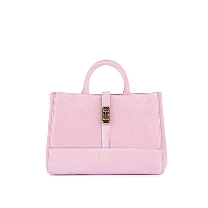 Lola Suede 10" - Nude Pink