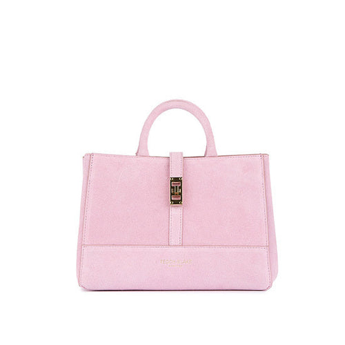 Lola Suede 10" - Nude Pink