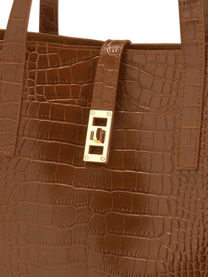 Nina Croco 12" - Camel