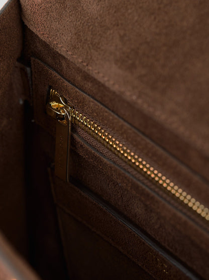 Ava Suede 11" - Brown