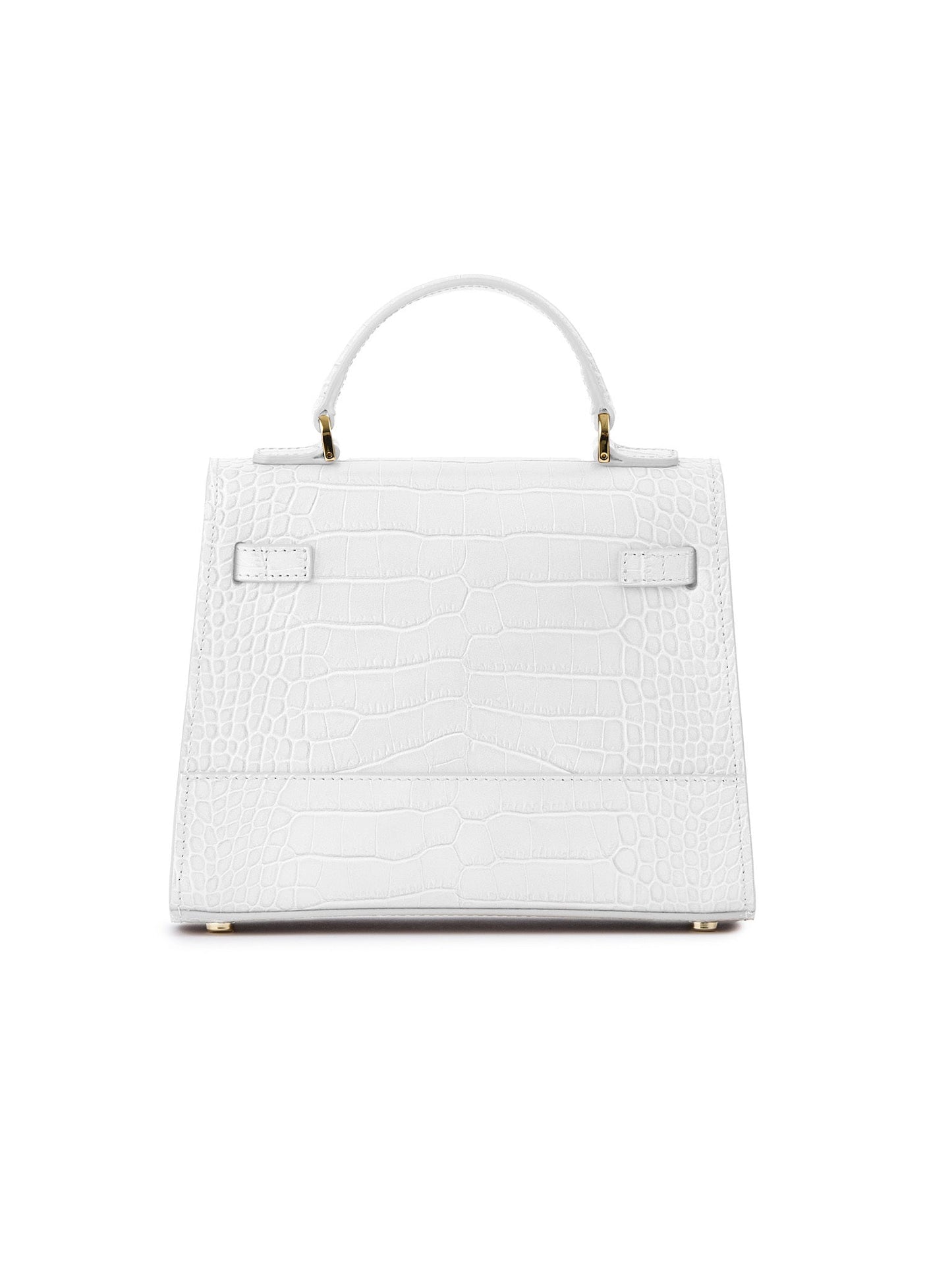 Kim Croco 9" - White
