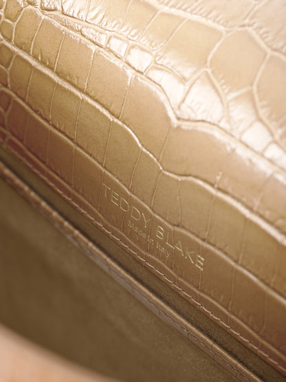 Kim Croco 14" - Light Beige