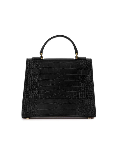 Kim Croco 9" - Black