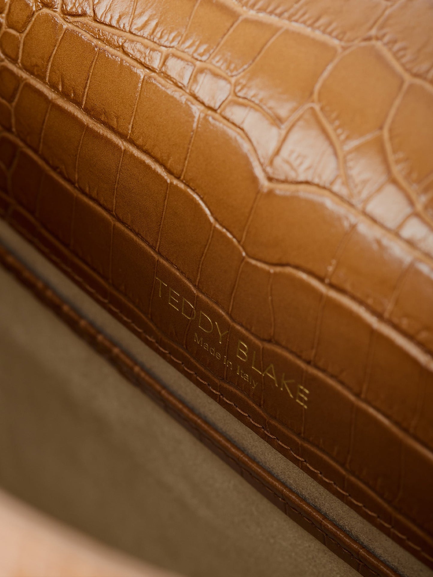 Kim Croco 14" - Camel Brown