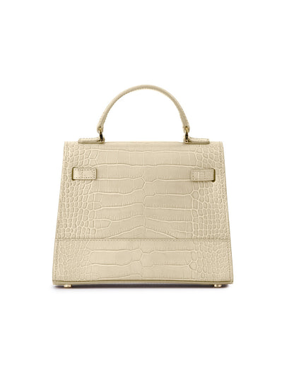 Kim Croco 9" - Cream