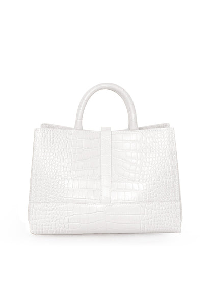 Lola Croco 10" - White