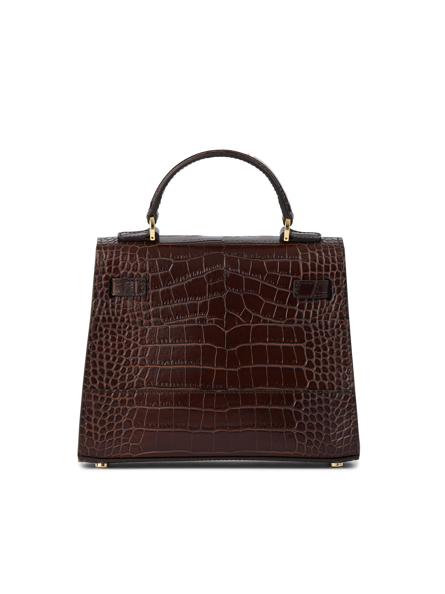 Kim Croco 9" - Dark Brown