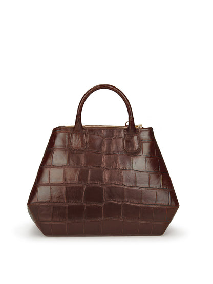 Vera Croco 14" - Dark Brown