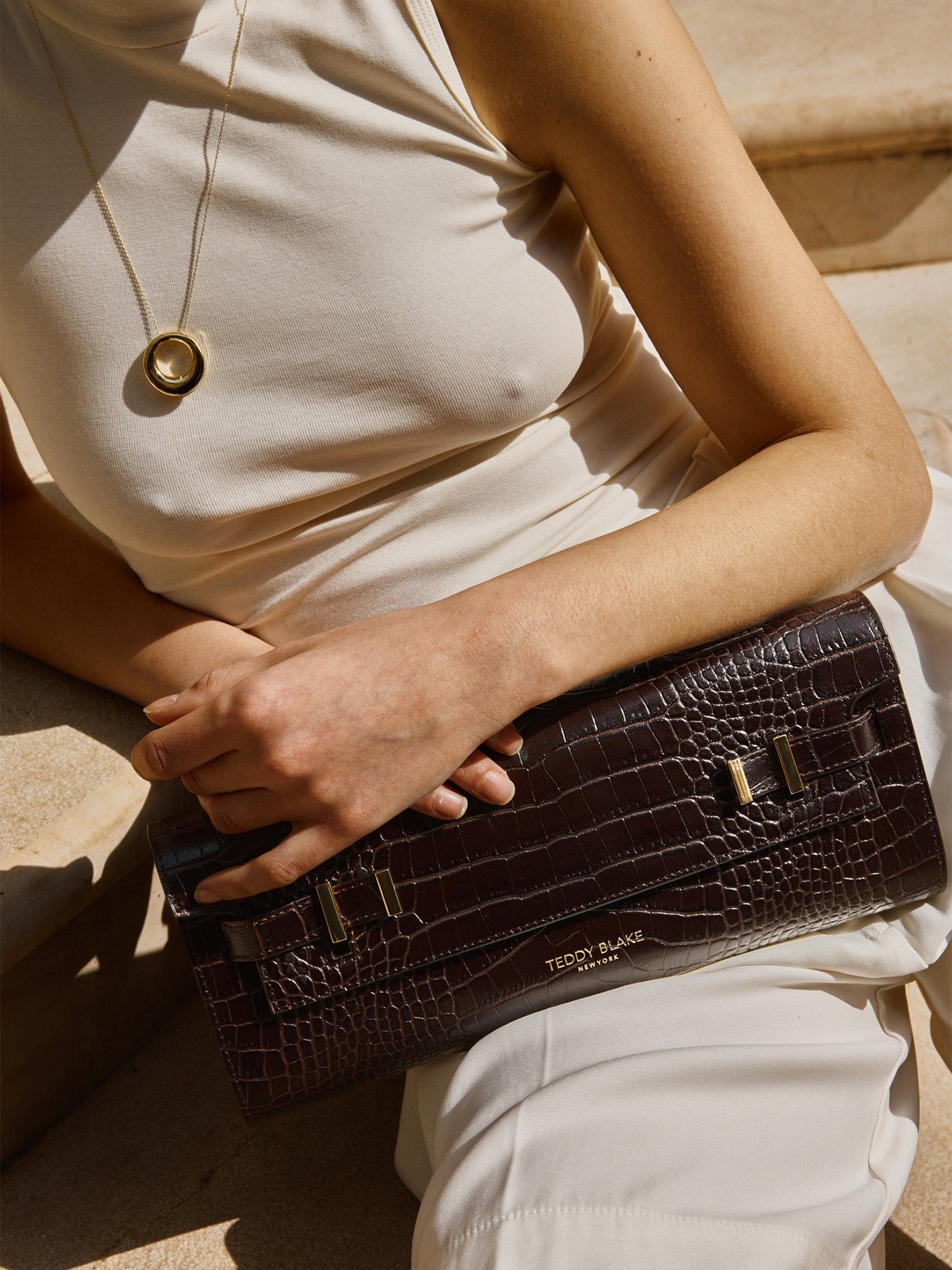 Raya Croco 12" - Mahogany Brown