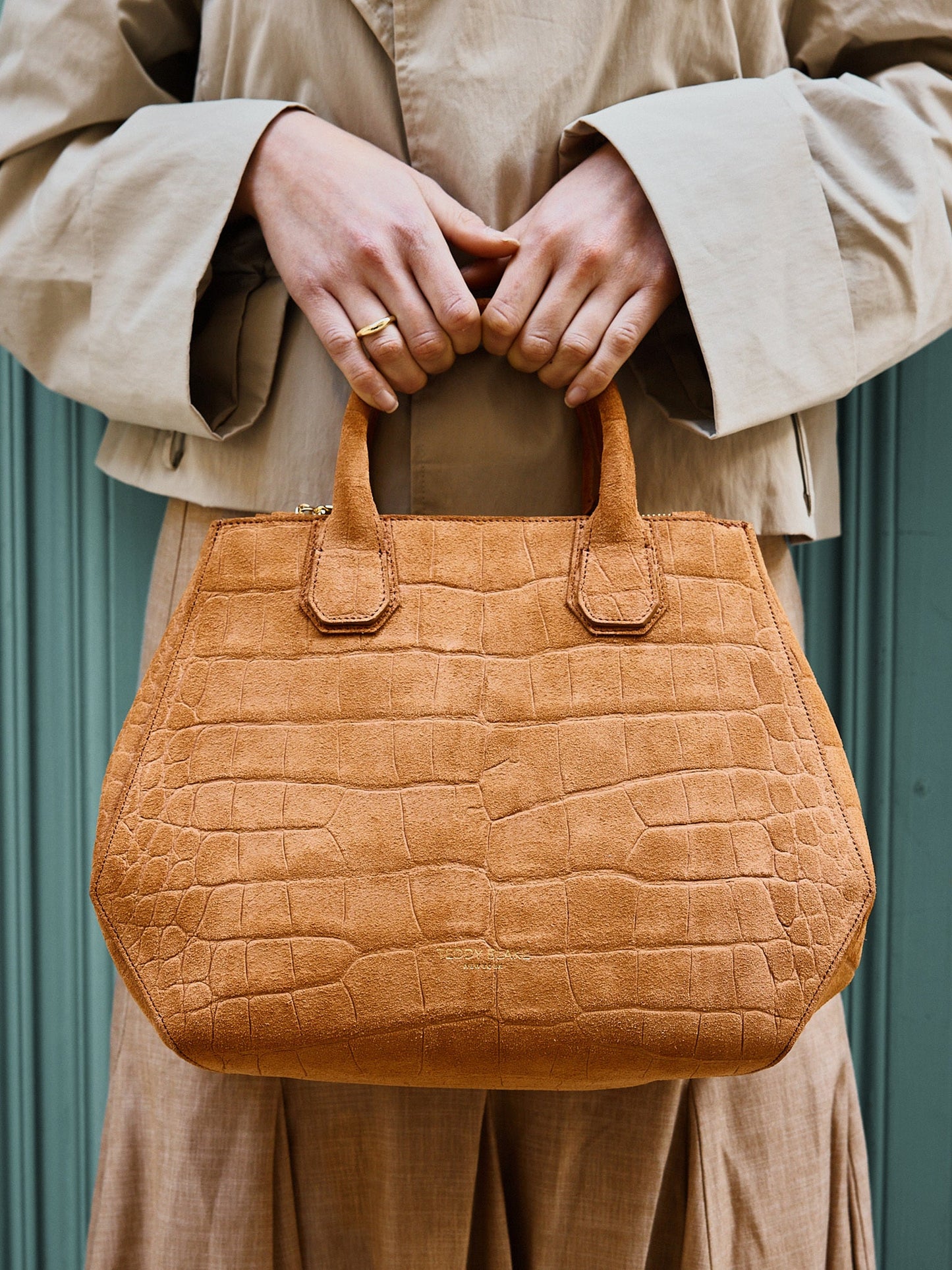Vera Suede 14" - Light Camel