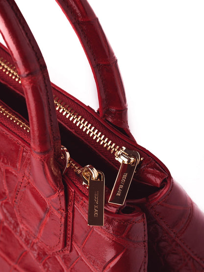 Vera Croco 14" - Dark Red